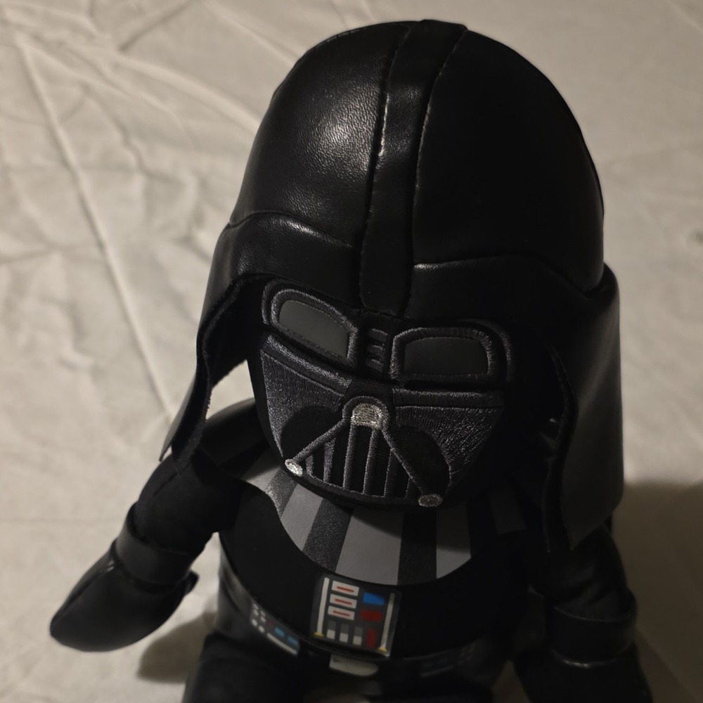 Hallmark Star Wars Darth Vader Medium Plush Black Stuffed Toy 14-24 in
